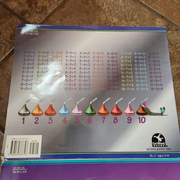 Scholastic The Hersheys Kisses addition and subtraction book lot - Picture 3 of 6
